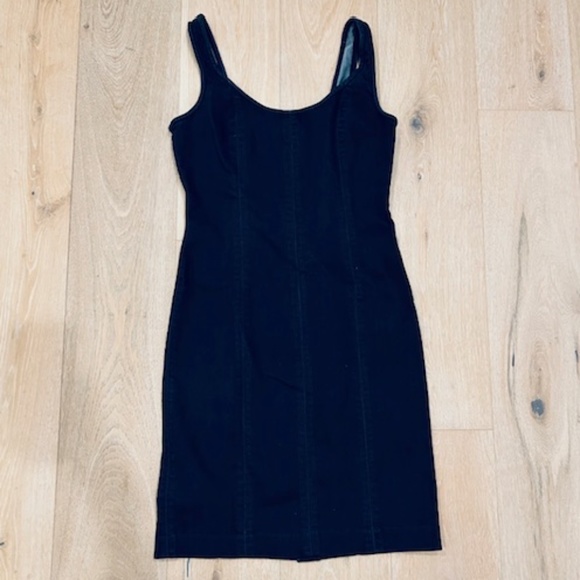 CLUB MONACO STRETCH DENIM DRESS SIZE 10 - Picture 1 of 4